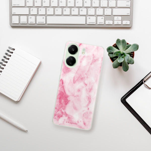 Silikonové pouzdro iSaprio - Xiaomi Redmi 13C / Poco C65 - RoseMarble 16