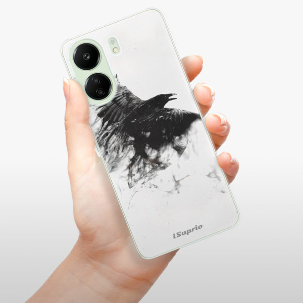 Silikonové pouzdro iSaprio - Xiaomi Redmi 13C / Poco C65 - Dark Bird 01