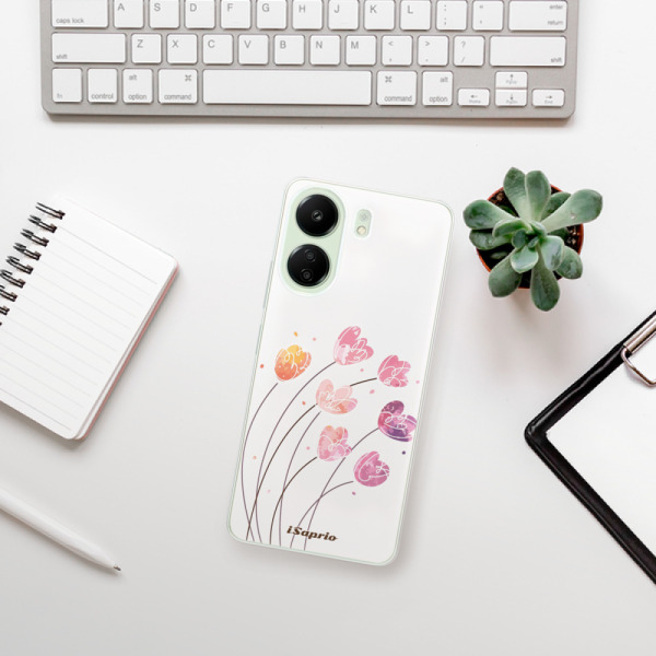 Silikonové pouzdro iSaprio - Xiaomi Redmi 13C / Poco C65 - Flowers 14