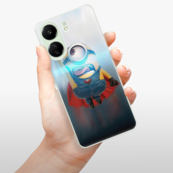 Silikonové pouzdro iSaprio - Xiaomi Redmi 13C / Poco C65 - Mimons Superman 02