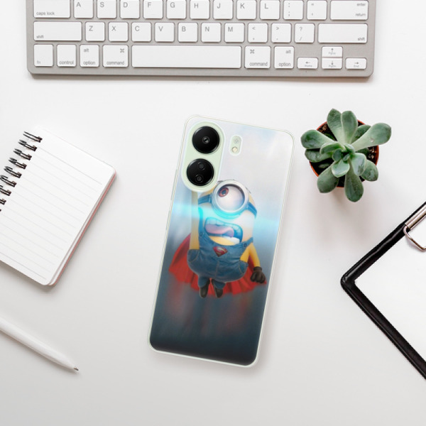 Silikonové pouzdro iSaprio - Xiaomi Redmi 13C / Poco C65 - Mimons Superman 02