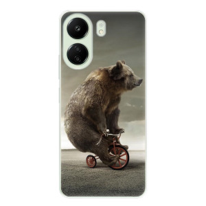 Silikonové pouzdro iSaprio - Xiaomi Redmi 13C / Poco C65 - Bear 01
