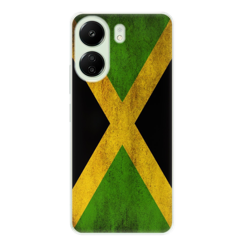 Odolné silikonové pouzdro iSaprio - Flag of Jamaica - Xiaomi Redmi 13C