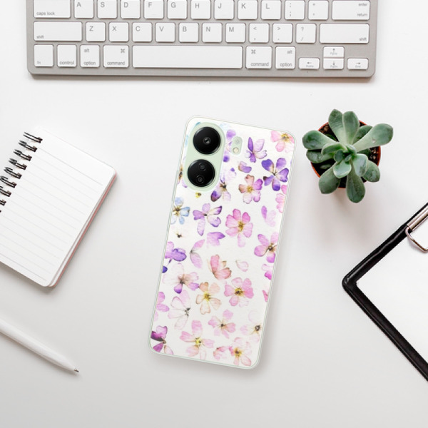 Silikonové pouzdro iSaprio - Xiaomi Redmi 13C / Poco C65 - Wildflowers