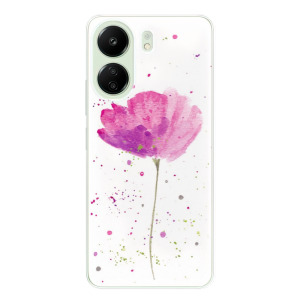 Silikonové pouzdro iSaprio - Xiaomi Redmi 13C / Poco C65 - Poppies