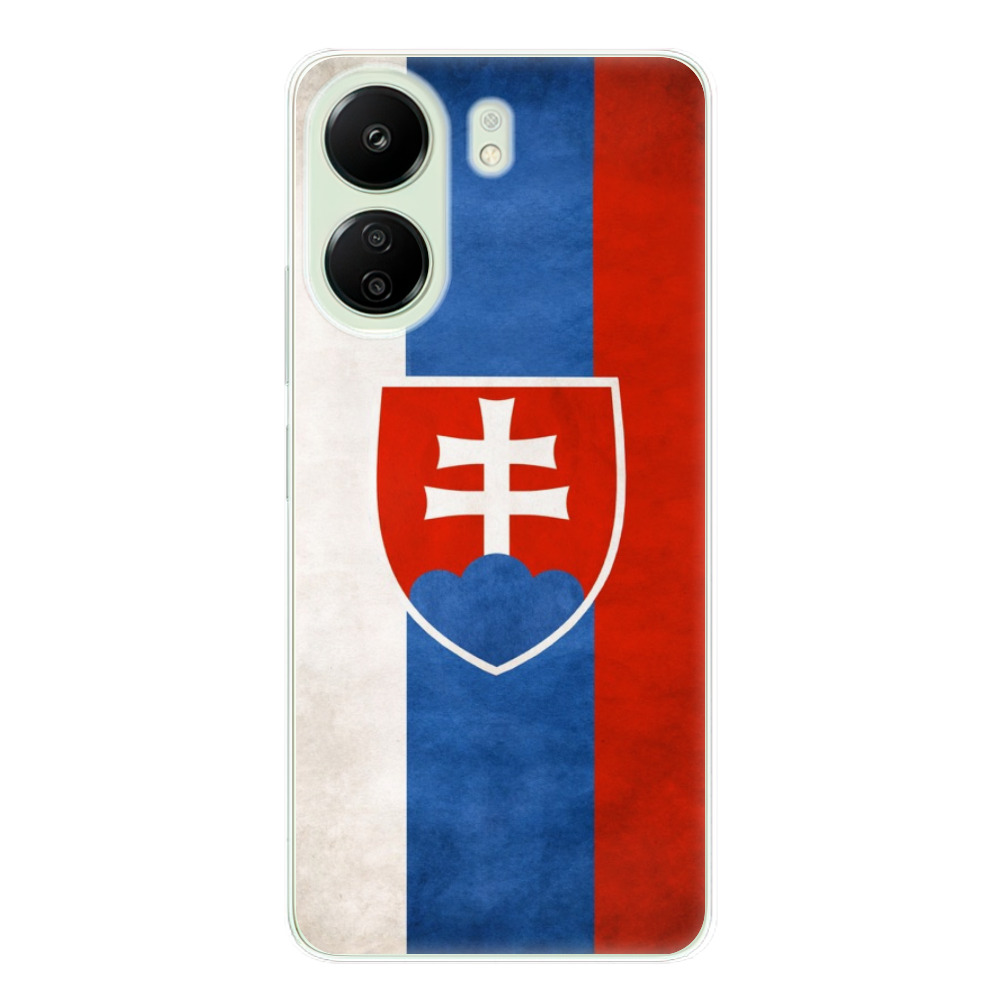 Odolné silikonové pouzdro iSaprio - Slovakia Flag - Xiaomi Redmi 13C