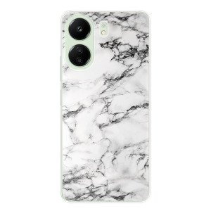 Silikonové pouzdro iSaprio - Xiaomi Redmi 13C / Poco C65 - White Marble 01