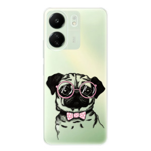 Silikonové pouzdro iSaprio - Xiaomi Redmi 13C / Poco C65 - The Pug