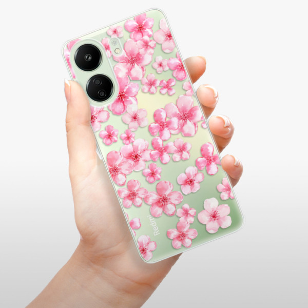 Silikonové pouzdro iSaprio - Xiaomi Redmi 13C / Poco C65 - Flower Pattern 05