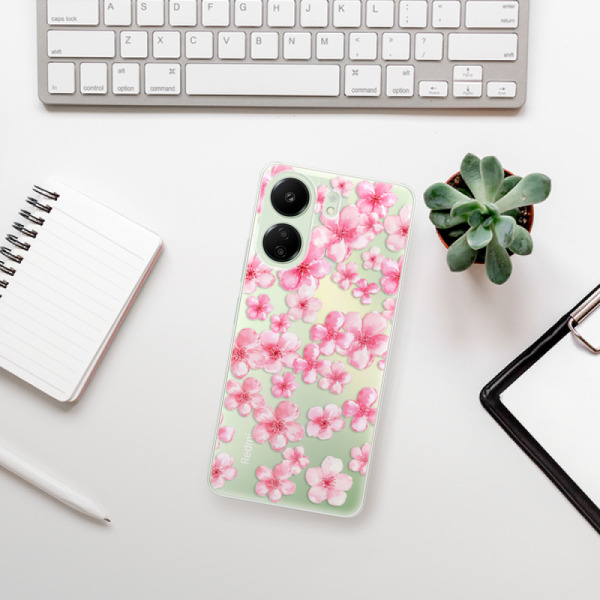 Silikonové pouzdro iSaprio - Xiaomi Redmi 13C / Poco C65 - Flower Pattern 05