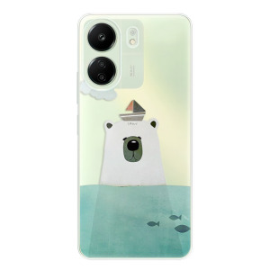 Silikonové pouzdro iSaprio - Xiaomi Redmi 13C / Poco C65 - Bear With Boat