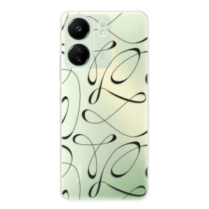 Silikonové pouzdro iSaprio - Xiaomi Redmi 13C / Poco C65 - Fancy black