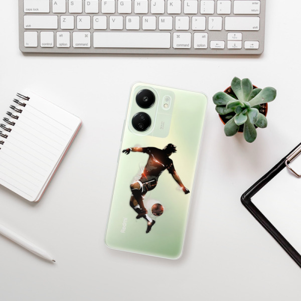 Silikonové pouzdro iSaprio - Xiaomi Redmi 13C / Poco C65 - Fotball 01