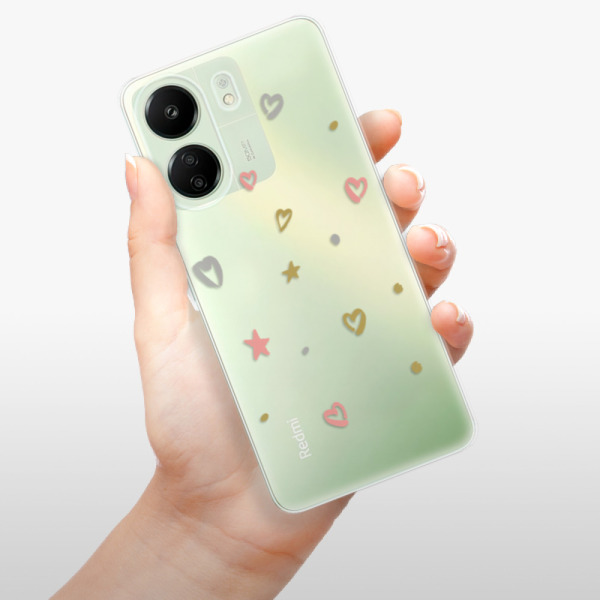 Silikonové pouzdro iSaprio - Xiaomi Redmi 13C / Poco C65 - Lovely Pattern