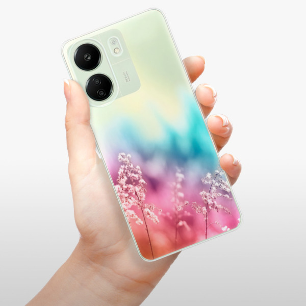 Silikonové pouzdro iSaprio - Xiaomi Redmi 13C / Poco C65 - Rainbow Grass