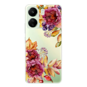 Silikonové pouzdro iSaprio - Xiaomi Redmi 13C / Poco C65 - Fall Flowers