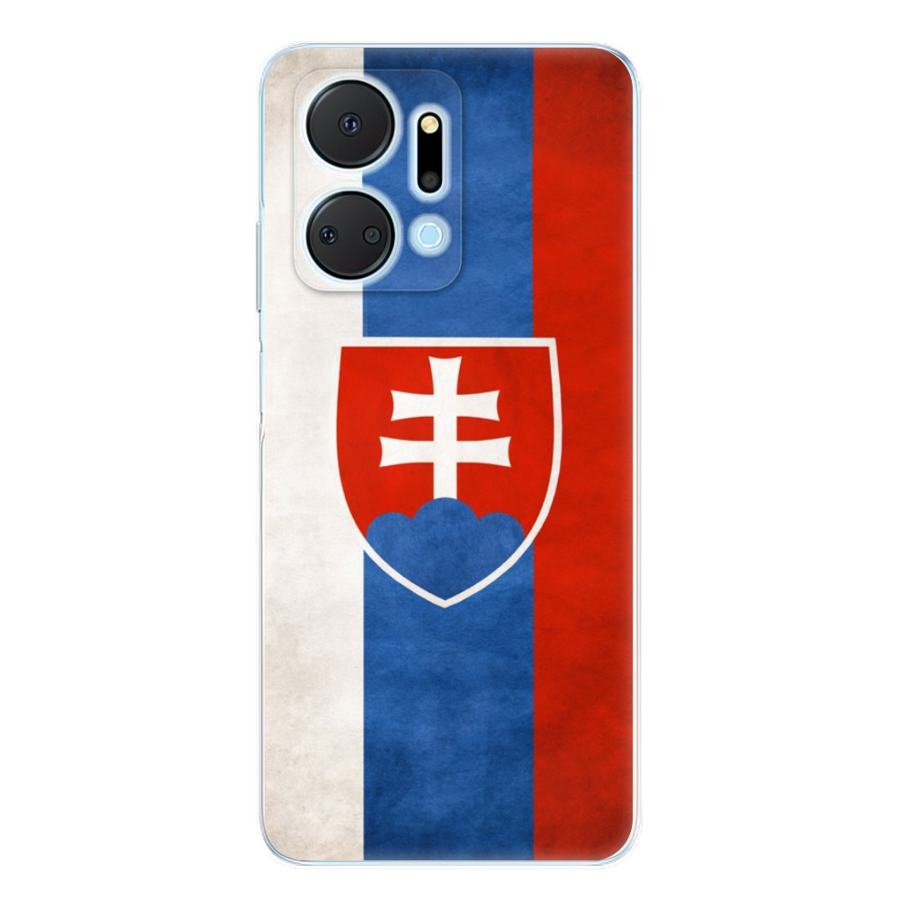 Odolné silikonové pouzdro iSaprio - Slovakia Flag - Honor X7a
