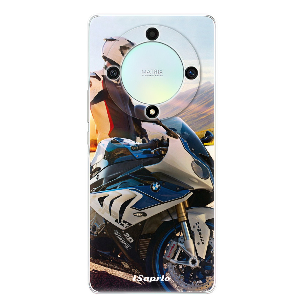 Odolné silikonové pouzdro iSaprio - Motorcycle 10 - Honor Magic5 Lite 5G