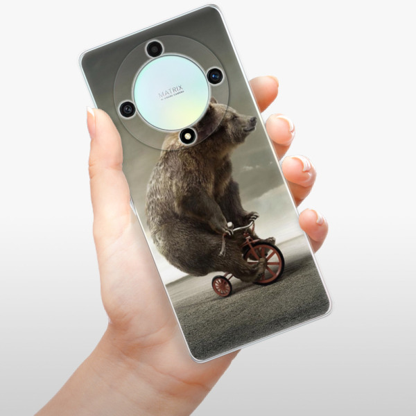Silikonové pouzdro iSaprio - Honor Magic5 Lite 5G - Bear 01