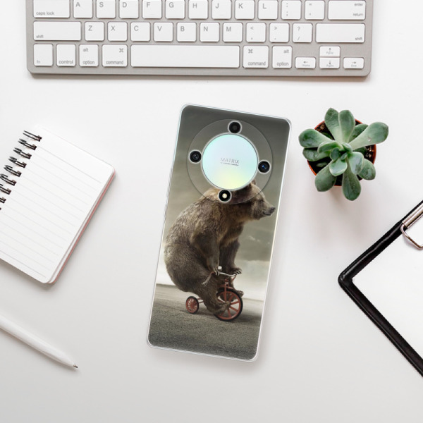 Silikonové pouzdro iSaprio - Honor Magic5 Lite 5G - Bear 01