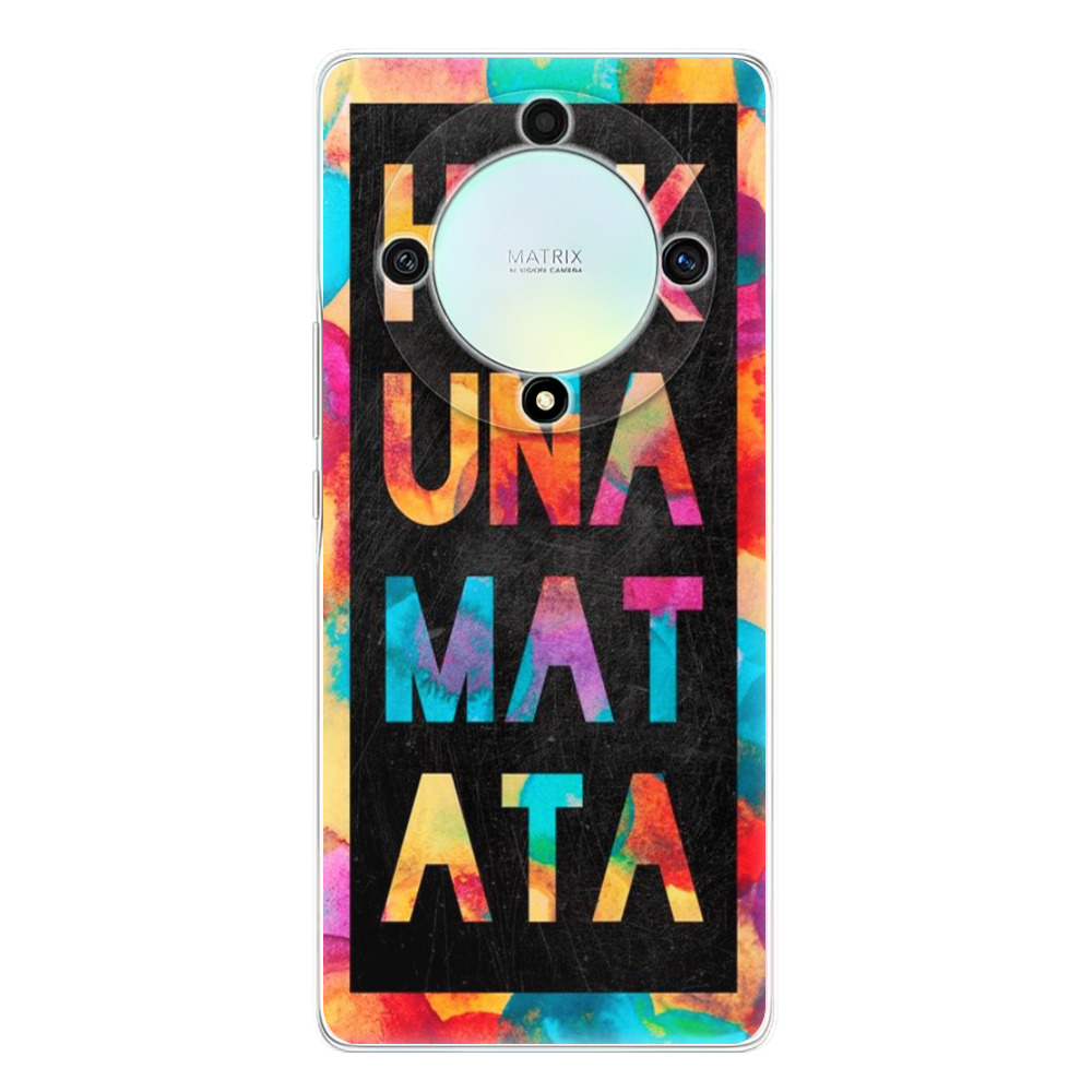 Silikonové odolné pouzdro iSaprio - Hakuna Matata 01 - Honor Magic5 Lite 5G (Odolný silikonový kryt, obal, pouzdro iSaprio Hakuna Matata 01 na mobilní telefon Honor Magic5 Lite 5G)