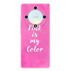 Silikonové pouzdro iSaprio - Honor Magic5 Lite 5G - Pink is my color