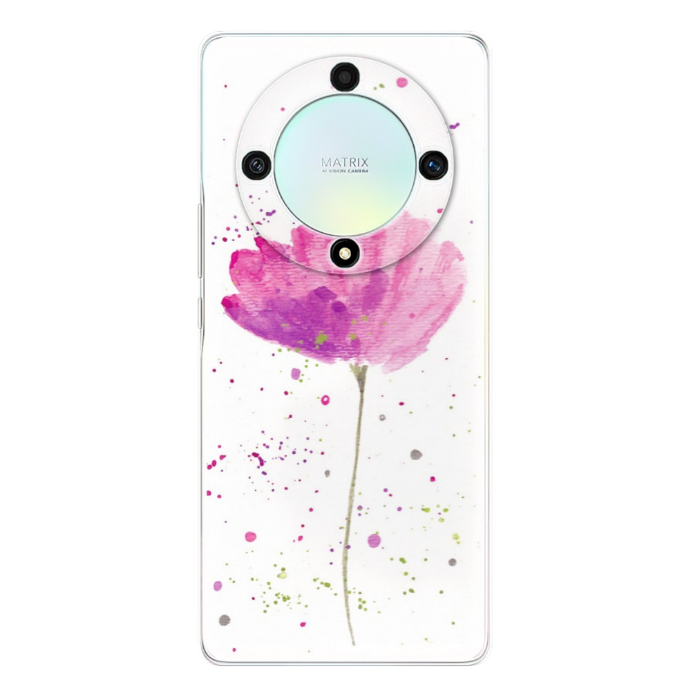 Silikonové odolné pouzdro iSaprio - Poppies - Honor Magic5 Lite 5G (Odolný silikonový kryt, obal, pouzdro iSaprio Poppies na mobilní telefon Honor Magic5 Lite 5G)