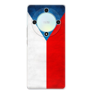 Silikonové pouzdro iSaprio - Honor Magic5 Lite 5G - Czech Flag