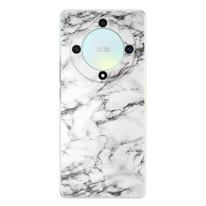 Silikonové pouzdro iSaprio - Honor Magic5 Lite 5G - White Marble 01