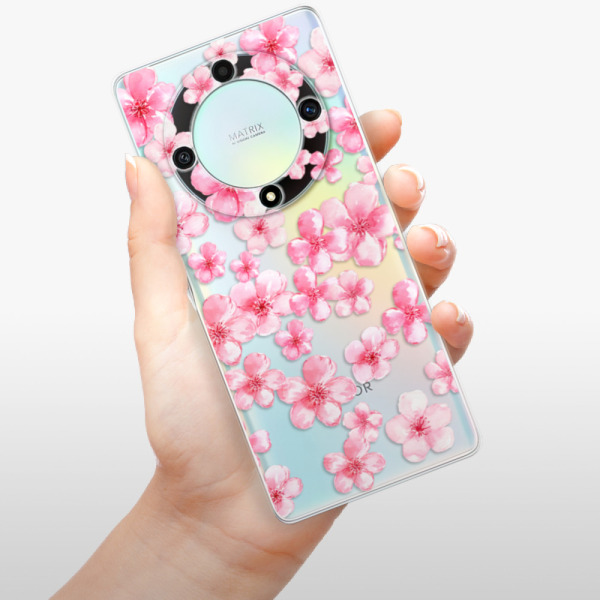 Silikonové pouzdro iSaprio - Honor Magic5 Lite 5G - Flower Pattern 05