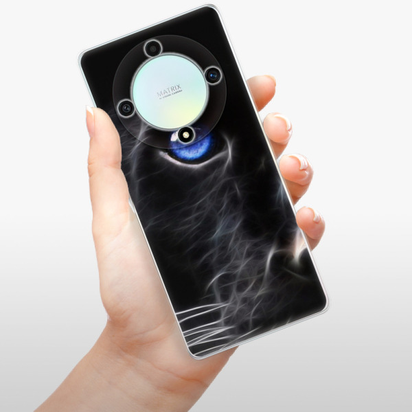 Silikonové pouzdro iSaprio - Honor Magic5 Lite 5G - Black Puma