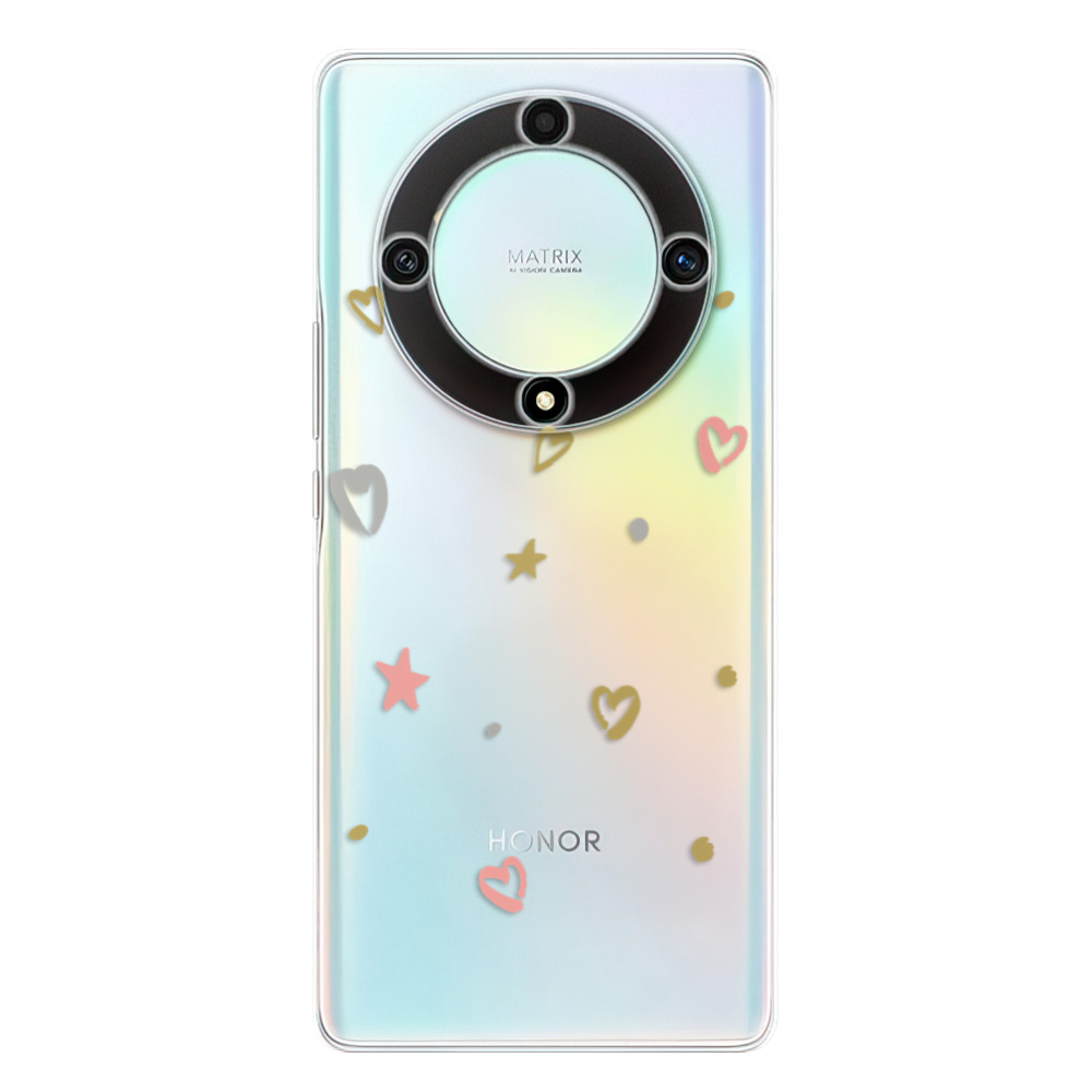 Silikonové odolné pouzdro iSaprio - Lovely Pattern - Honor Magic5 Lite 5G (Odolný silikonový kryt, obal, pouzdro iSaprio Lovely Pattern na mobilní telefon Honor Magic5 Lite 5G)