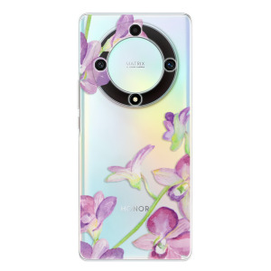 Silikonové pouzdro iSaprio - Honor Magic5 Lite 5G - Purple Orchid