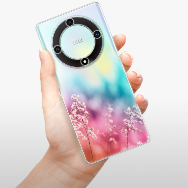 Silikonové pouzdro iSaprio - Honor Magic5 Lite 5G - Rainbow Grass