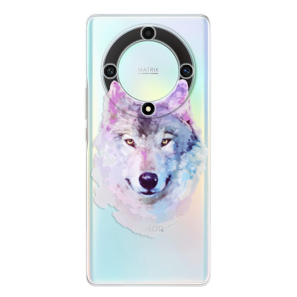 Silikonové odolné pouzdro iSaprio - Wolf 01 - Honor Magic5 Lite 5G (Odolný silikonový kryt, obal, pouzdro iSaprio Wolf 01 na mobilní telefon Honor Magic5 Lite 5G)
