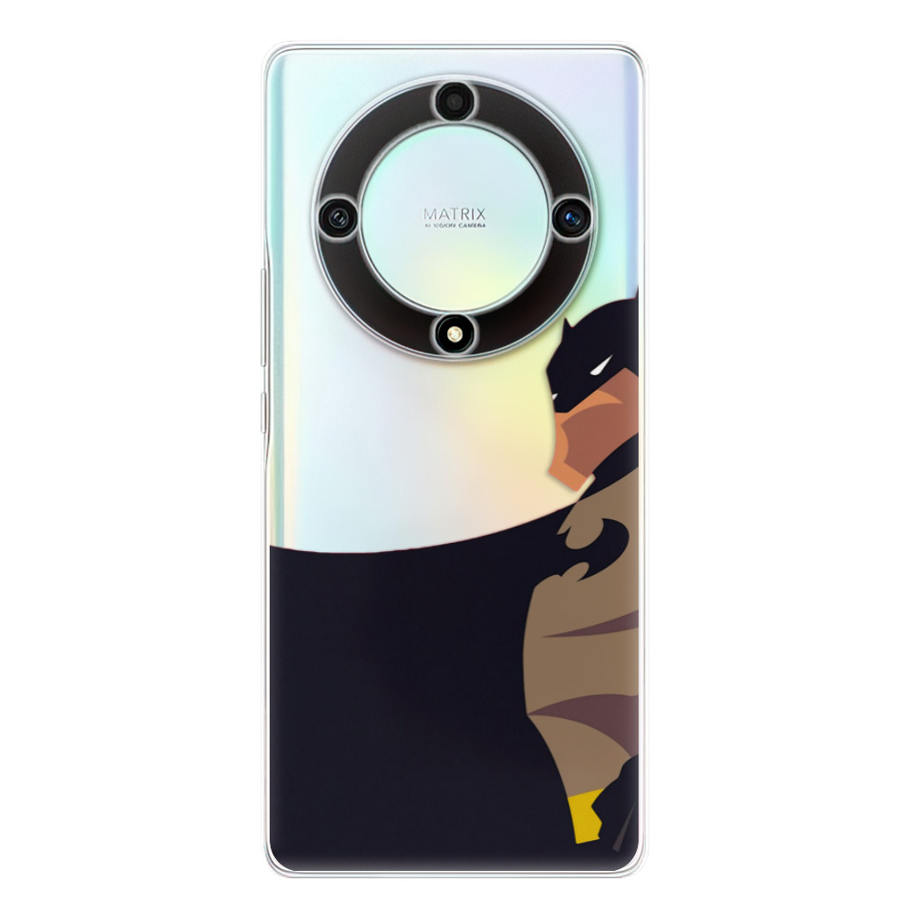 Silikonové odolné pouzdro iSaprio - BaT Comics - Honor Magic5 Lite 5G (Odolný silikonový kryt, obal, pouzdro iSaprio BaT Comics na mobilní telefon Honor Magic5 Lite 5G)