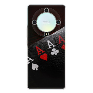 Silikonové pouzdro iSaprio - Honor Magic5 Lite 5G - Poker