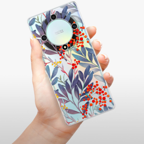 Silikonové pouzdro iSaprio - Honor Magic5 Lite 5G - Rowanberry