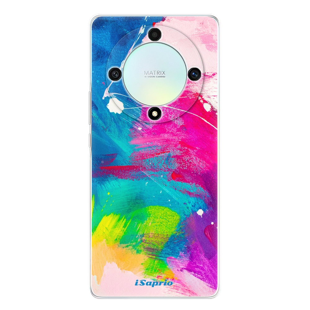 Odolné silikonové pouzdro iSaprio - Abstract Paint 03 - Honor Magic5 Lite 5G