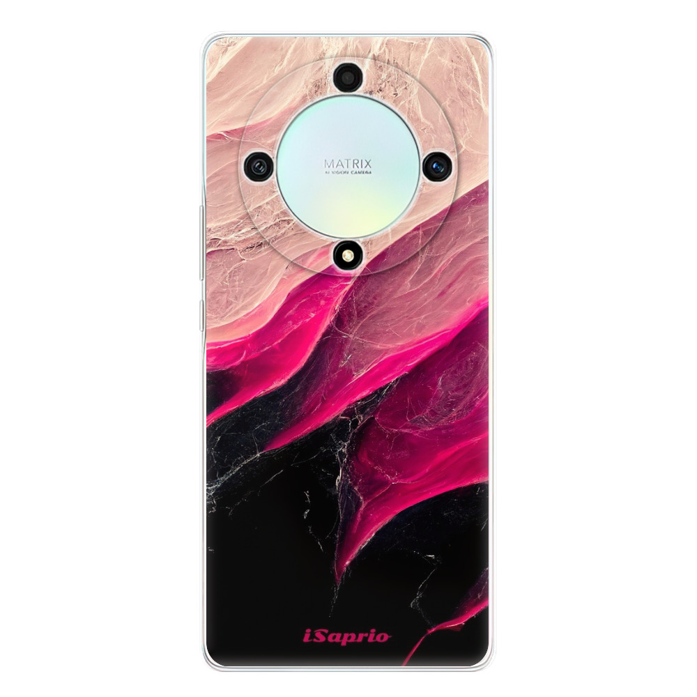 Odolné silikonové pouzdro iSaprio - Black and Pink - Honor Magic5 Lite 5G