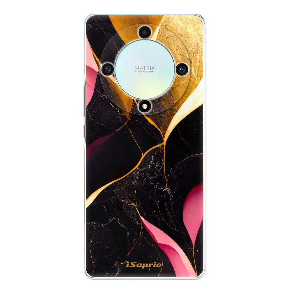 Odolné silikonové pouzdro iSaprio - Gold Pink Marble - Honor Magic5 Lite 5G