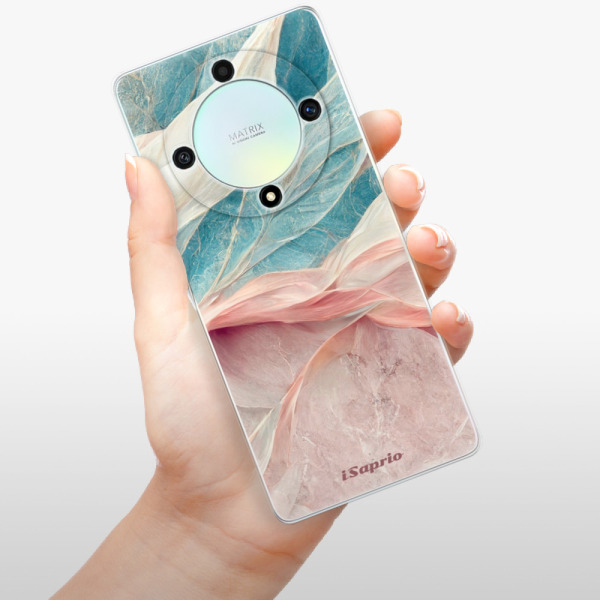 Silikonové pouzdro iSaprio - Honor Magic5 Lite 5G - Pink and Blue