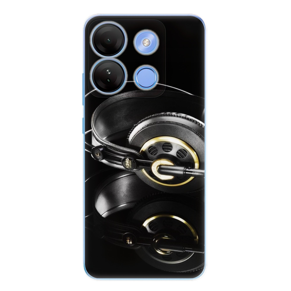 Odolné silikonové pouzdro iSaprio - Headphones 02 - Infinix Smart 7