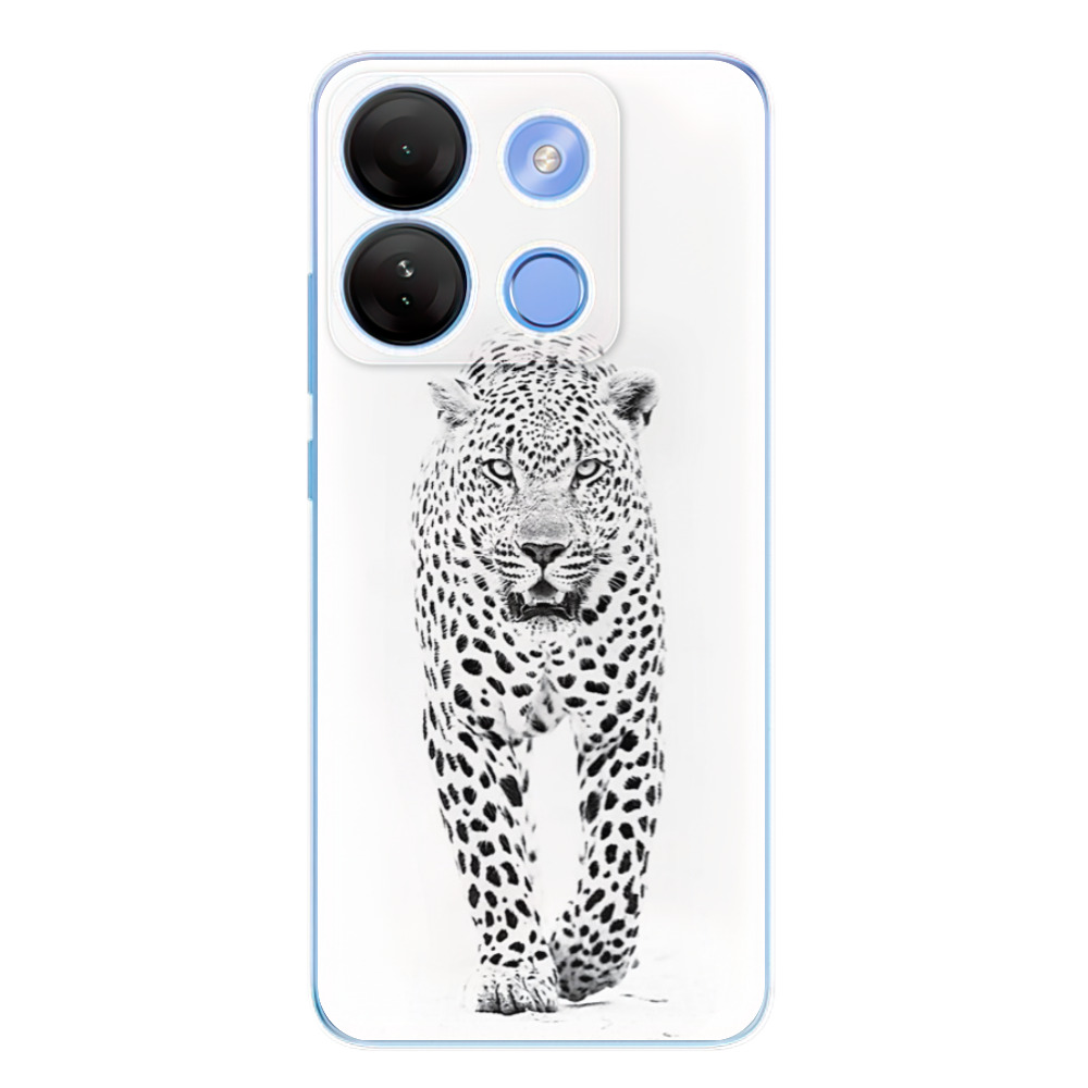 Odolné silikonové pouzdro iSaprio - White Jaguar - Infinix Smart 7