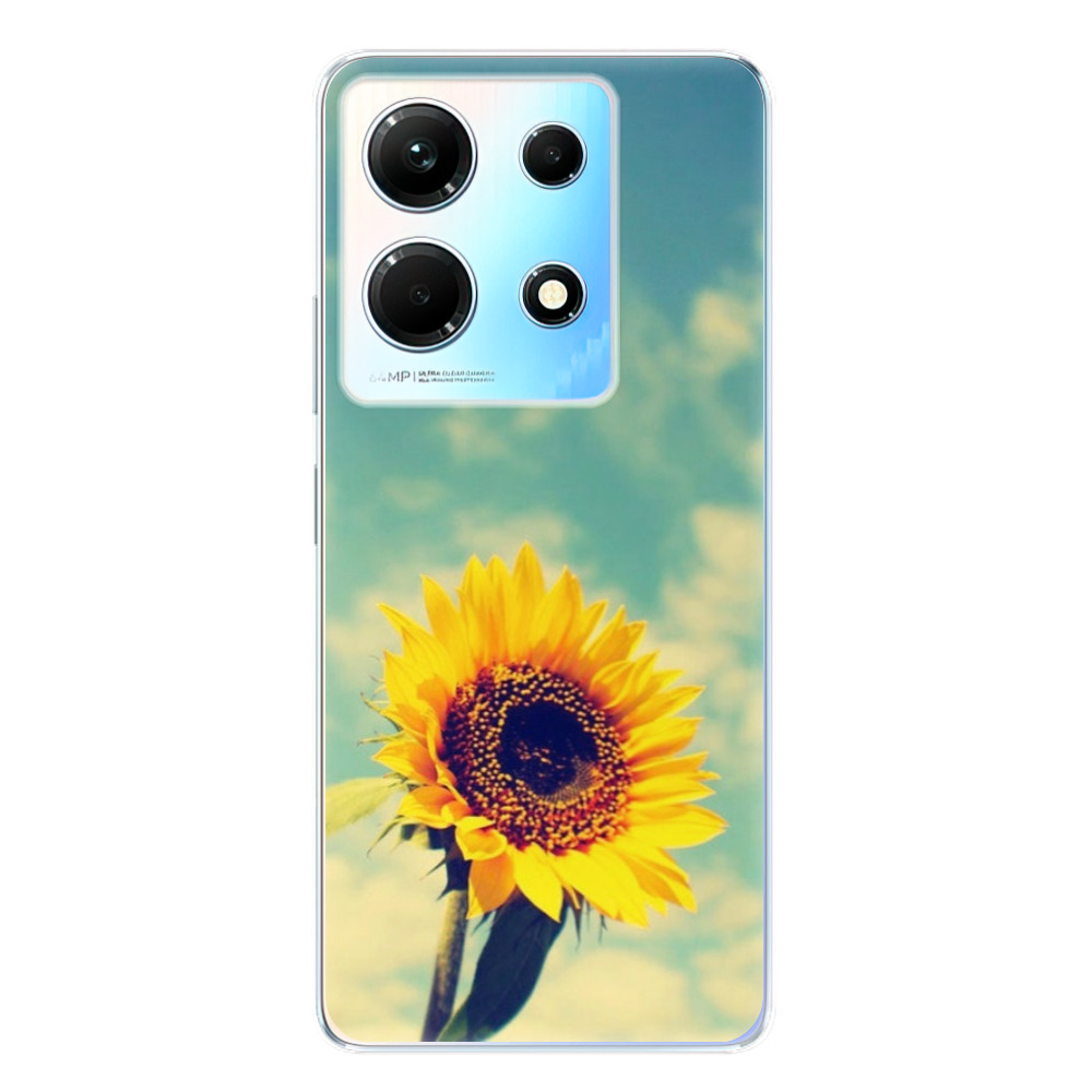 Odolné silikonové pouzdro iSaprio - Sunflower 01 - Infinix Note 30