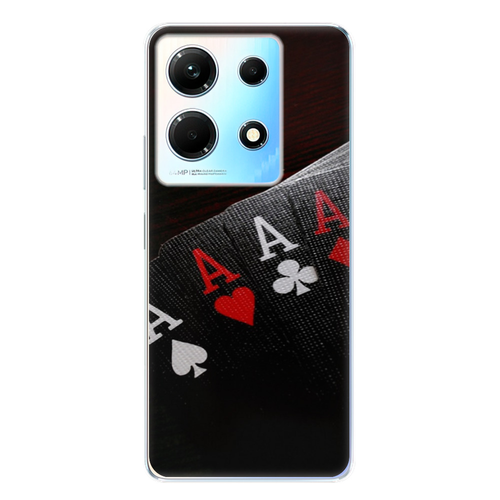 Odolné silikonové pouzdro iSaprio - Poker - Infinix Note 30