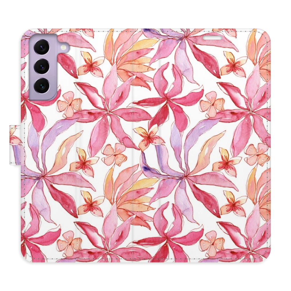 Flipové pouzdro iSaprio - Flower Pattern 10 - Samsung Galaxy S22 5G