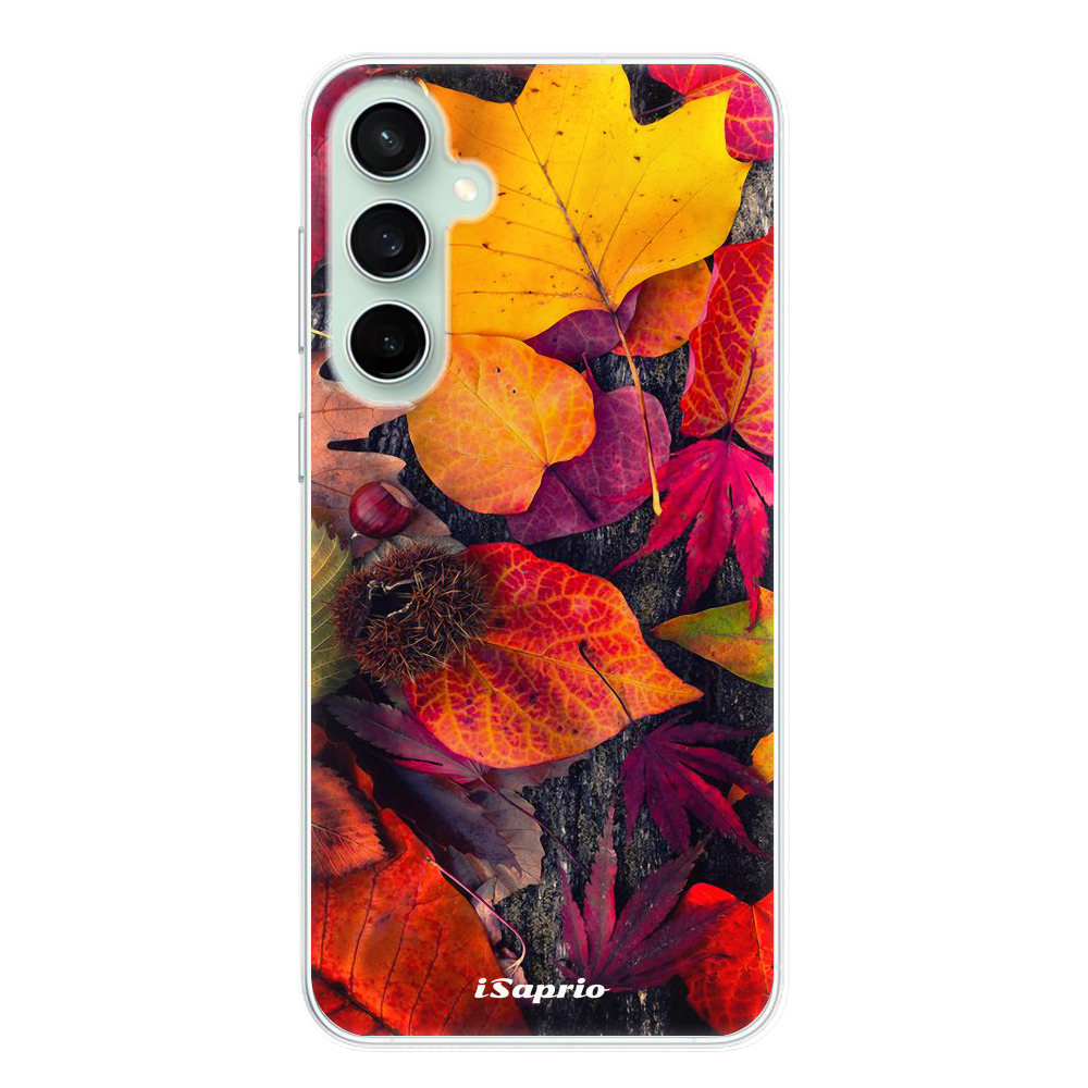 Silikonové odolné pouzdro iSaprio Autumn Leaves 03 - Samsung Galaxy S23 FE (Odolný silikonový kryt, obal, pouzdro iSaprio Autumn Leaves 03 na mobil Samsung Galaxy S23 FE)