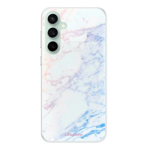 Silikonové pouzdro iSaprio - Samsung Galaxy S23 FE - Raibow Marble 10