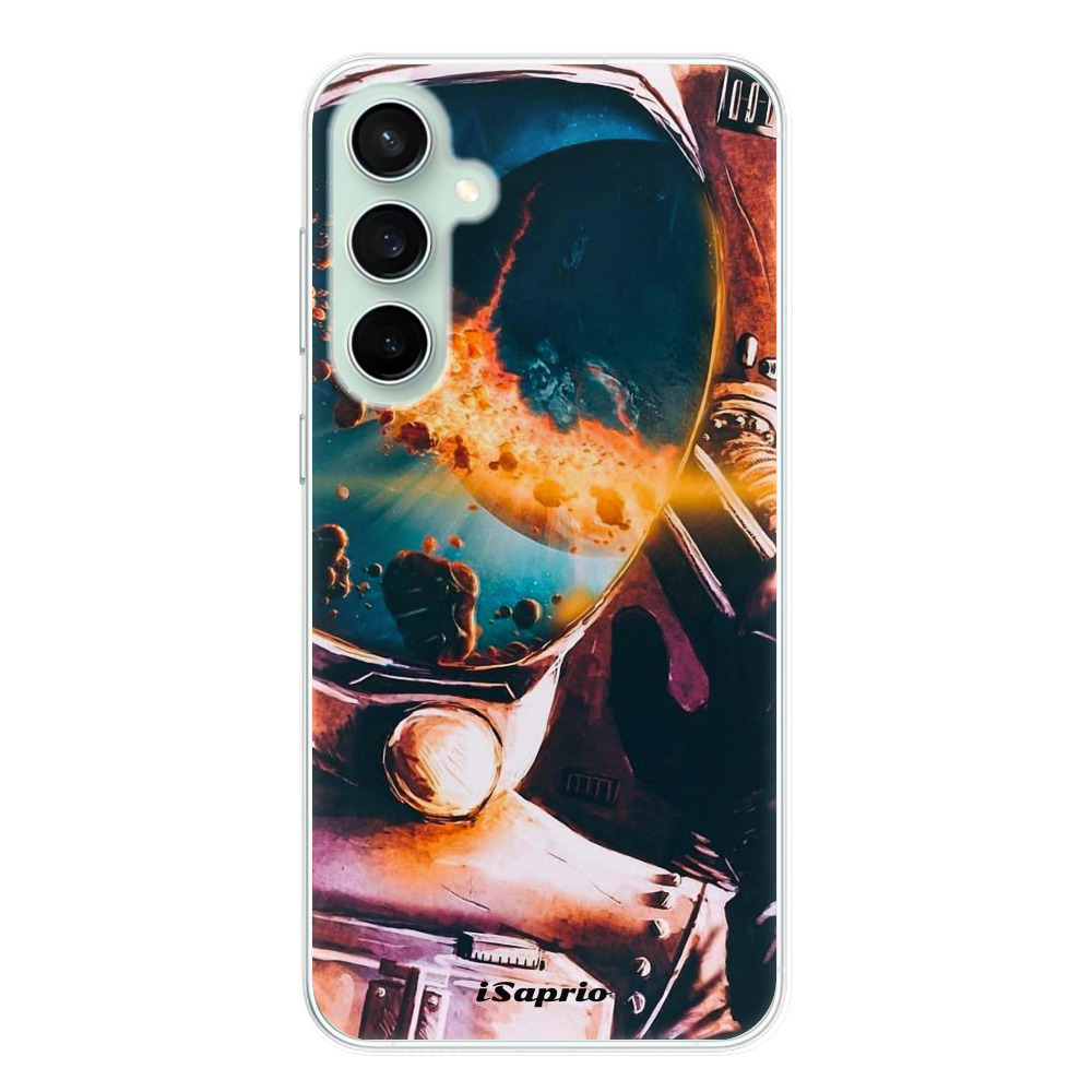 Odolné silikonové pouzdro iSaprio - Astronaut 01 - Samsung Galaxy S23 FE